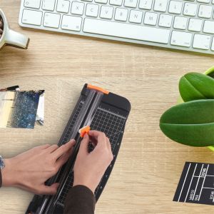 ZEQUAN Safety Plastic A4 A3 Replacement Blade Hidden Utility Knife Paper Cutter