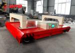 Electric Rail Coil Transfer Cart Battery Driven For Workshop 10 Ton