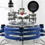 Customized 50L Chemical Glass Reactor CE Approved Lab Application