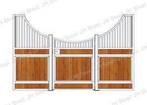 China Portable Panels Canada 4.5m Modular Horse Stalls factory