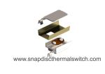 High Sensitive Electric Motor Thermal Switch Overheat Protectiing VDE ROHS
