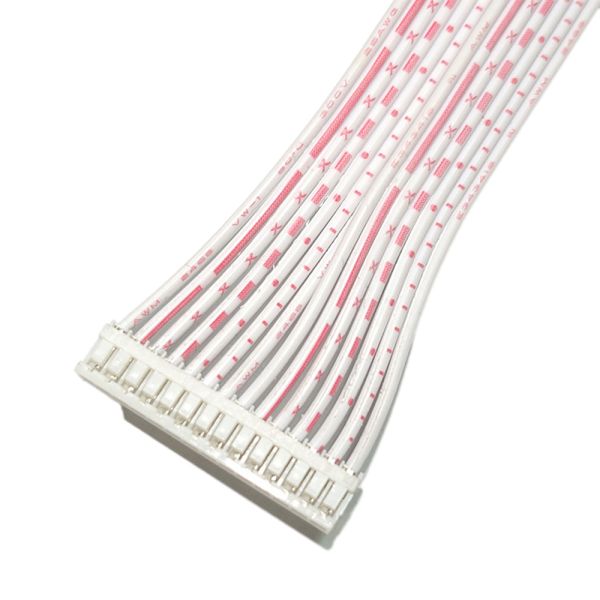 China 20cm Cable Wire Assemblies , UL2651 Flat Cable With JST PH Crimp Housing Terminal factory