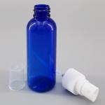 Transparent Blue 120mm 2.11oz PET Plastic Spray Bottle
