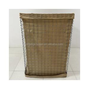 China Welded Mesh Defensive Barrier Bastion Flood Protection Wall Sand Container Barrier Defence factory