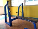 Fitness Equipment Commercial Shoulder Chest Press With Flat Weight Bench