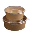 Disposable printed take away paper salad bowl paper cups for hot drinks paper