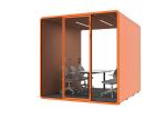 Group Discussion Pods Privacy Silent Booth Fashionable European Style Office