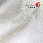 Thermal Insulation Aluminum Fiberglass Cloth Plain Weave Chemical Resistant