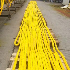 China YILIYUAN Marine Rope Durable 60mm Braided Polyester PP Rope for Marine Applications factory
