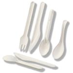 Eco Friendly Sugarcane Disposable Cutlery Pulp Knife Food Safe