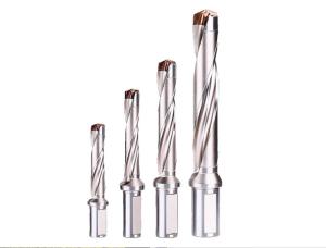 China 8D Spiral Carbide Crown Drill Bit Tungsten Steel Spiral Flute Drill Bit Indexable factory