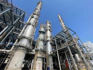 China Energy Efficient Chemical Column Waste Gas Absorption Tower Purification factory