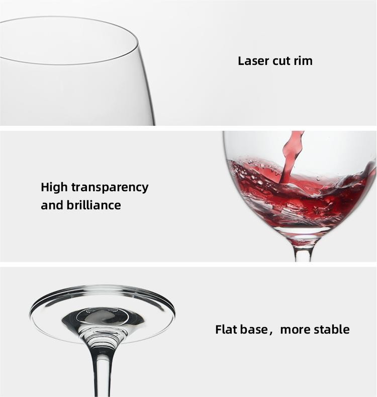 Lightweight White Wine Glass With Smooth Surface Medium In Design