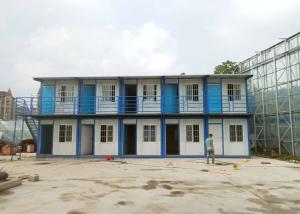 China Workers Accommodation Double Storey Foldable Container House factory