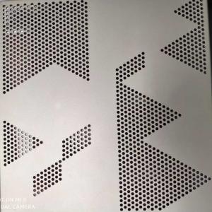 China Customized Perforated Aluminum Sheet Metal For Building Exterior factory
