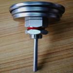 3" Dial Weldless Brewing Thermometer , Stainless Steel Brew Thermometer With