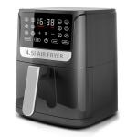 4.5 Liter Visual Silicone Basket Air Fryer Stainless Steel French Fires Oil Free