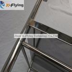 Stainless Steel Hospital Furniture 3 Tiers Treatment Medical Trolley Cart