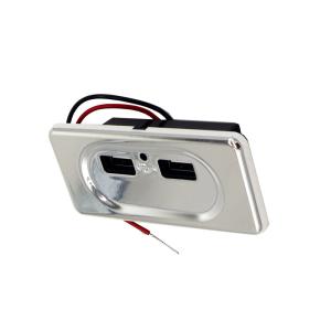 China 2 Port USB Charger New Caravan Camping Motorhome RV Portable factory