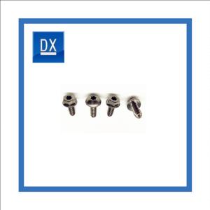 China Customized Round Head Hexagonal Titanium Tapping Screws With Flange factory