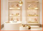 Fashion Modern Clothing Display Shelves MQ-S112 Wooden With Baking Paint