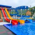 Customized Water Park Slide Equipment Holiday World Water Slides