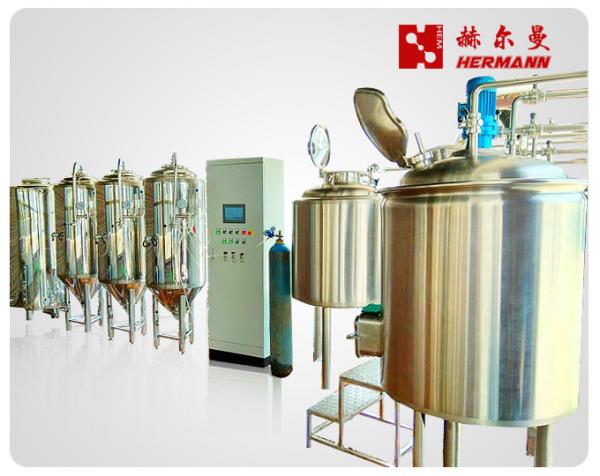 Excellent Design 600L Commercial Brew Beer Equipment Easy Installation