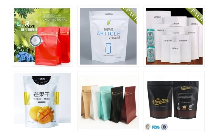 Aluminized Composite Food Packaging Bag With Organ Bottom