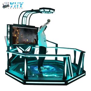 China 9d Vr Theme Park Standing Platform 360 Vision Shooting Simulator 3.0m Space factory