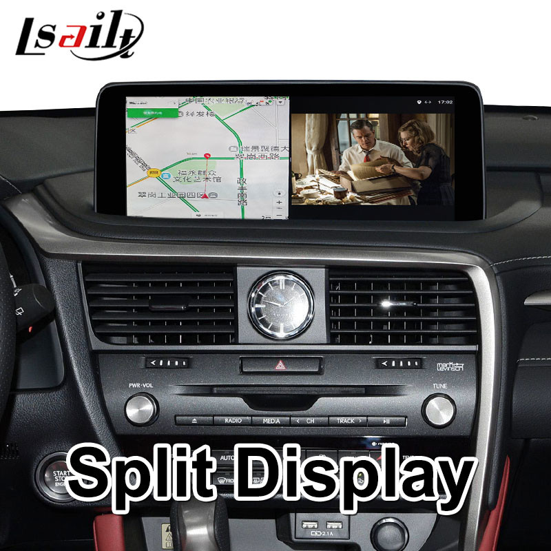 Lsailt Android Carplay Video Interface for Lexus RX 300 350 350L 450h 450hL F Sport 2019-2022