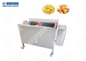 China Broad Bean Snacks Frying Machine , Commerical Deep Fryer 2 Year Warranty Electric Frying Machine factory