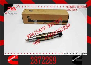 China Diesel Engine Fuel Injector 2872544 2872289 4955080 2872284 2872056 For Cummins QSZ13 ISZ525 Engine factory