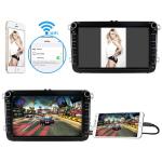 Quad Core 1.2GHz 16GB ROM VW Car Radio Audio Stereo With High Definition Rear