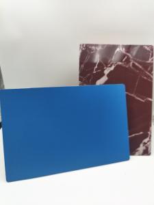 China Brushed Aluminum Plastic Composite Panel , 4mm Panel 2440mm Length factory