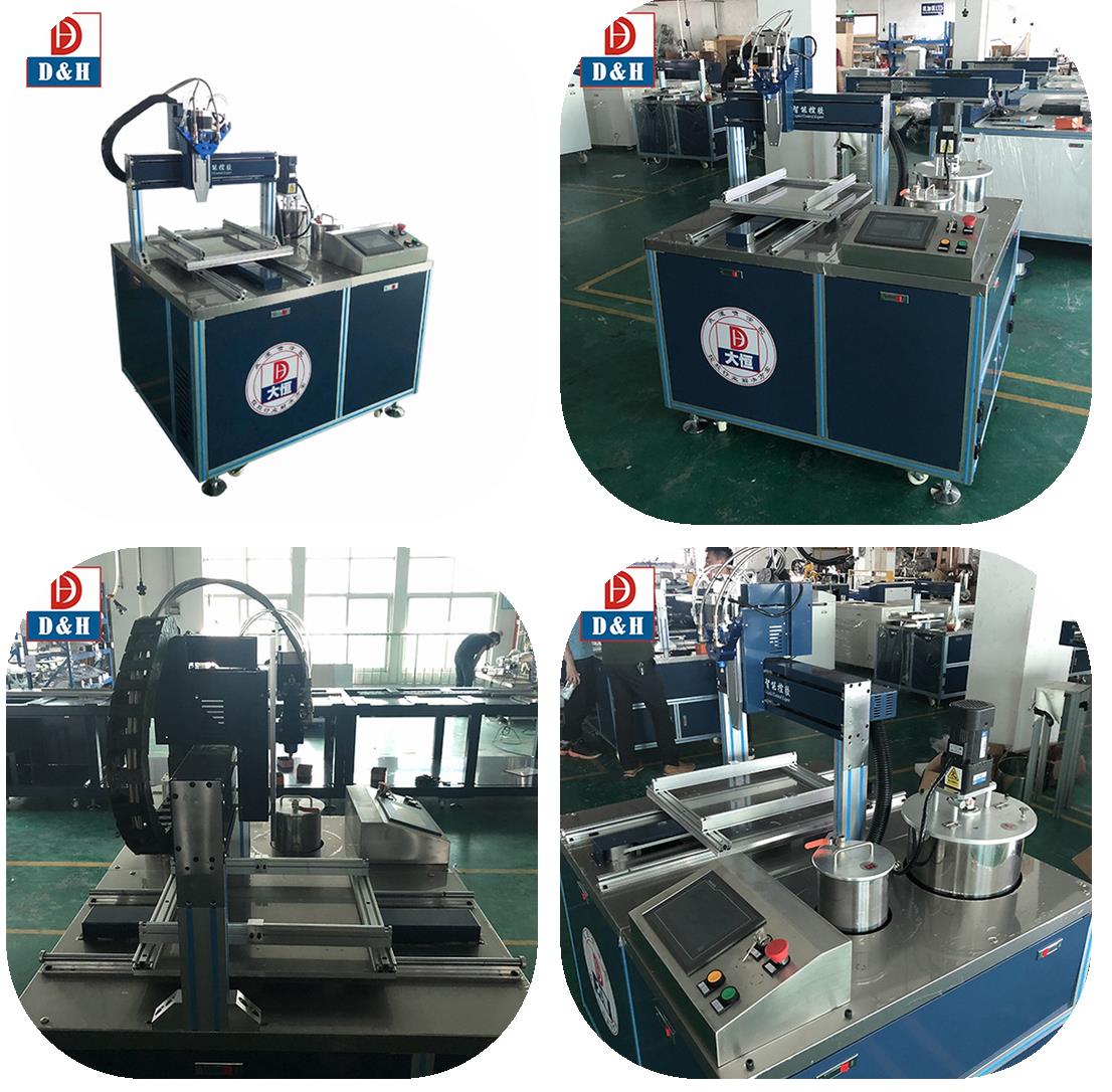Metering Precision ±2% Silicone Mixing Machine for Two Component Glue Potting System