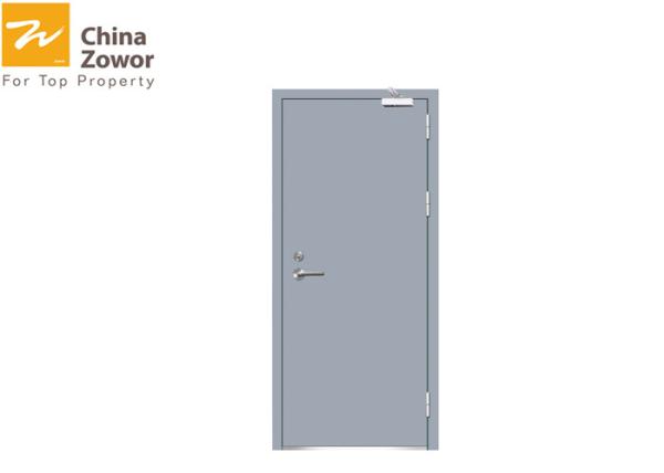 RAL Color Steel Fire Rated Interior Doors Right / Left Handed Open Size 48'' X