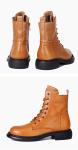 HZM041 Single Shoes Women'S Spring New Thick Heel Pointed Literary Single Shoes