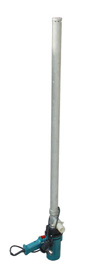 Portable electronic oil drum pump