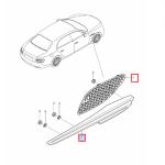 For Bentley 2012-2019 Flying Spur Car Accessories Right Air Vents Electroplating