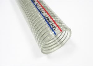 China High Pressure Food Grade PVC Steel Wire Hose Transparent Flexible Typed factory