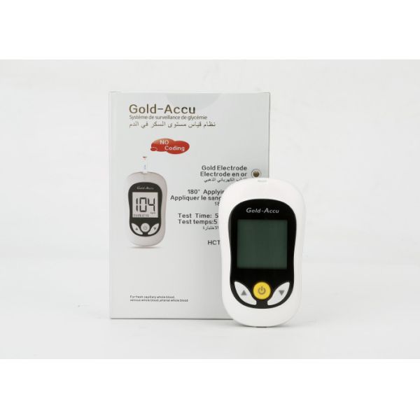 Gold Accu OEM Home Glucose Meter Particular Track Optimization System Lancing
