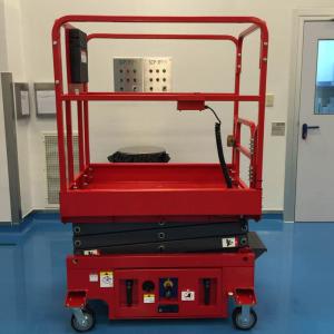 China Electric Driven Mobile Hydraulic Scissor Lift Self Propelled Lift Table factory
