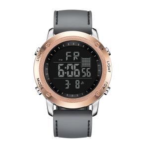 China Bezel Changeable Sport LCD Digital Watches Waterproof Digital Watches Men factory