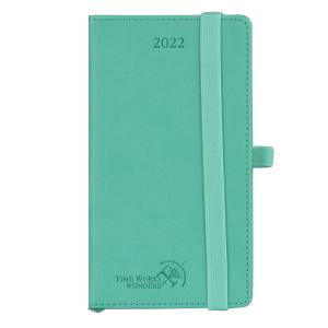 China 80GSM Paper Pocket Size Weekly Planner PU Cover With Elastic Band factory