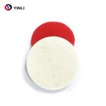 4" Round White Wool Felt Wheel 16mm Thickness For Angle Grinder