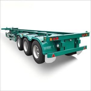 Skeleton Semi Trailer Container Transportation Trailer