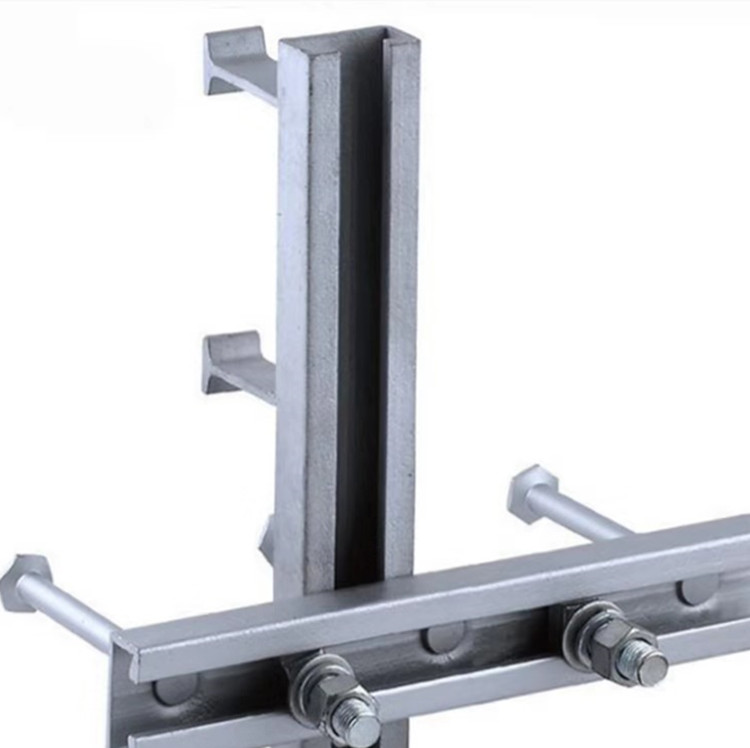 White Embedded Concrete Anchor Seismic Bracing Channel Fitting for Construction Needs