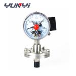 Flange Type Digital Pressure Gauge Electric Contact Diaphragm Seal
