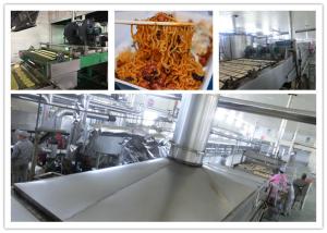 China Customizing Fried Instant Snack Noodles Manufacturing Machine Low Noise Production factory