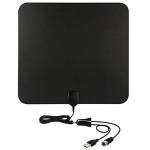 High Powered ABS F Male IEC USB Connector Indoor HDTV Amplified Antennas